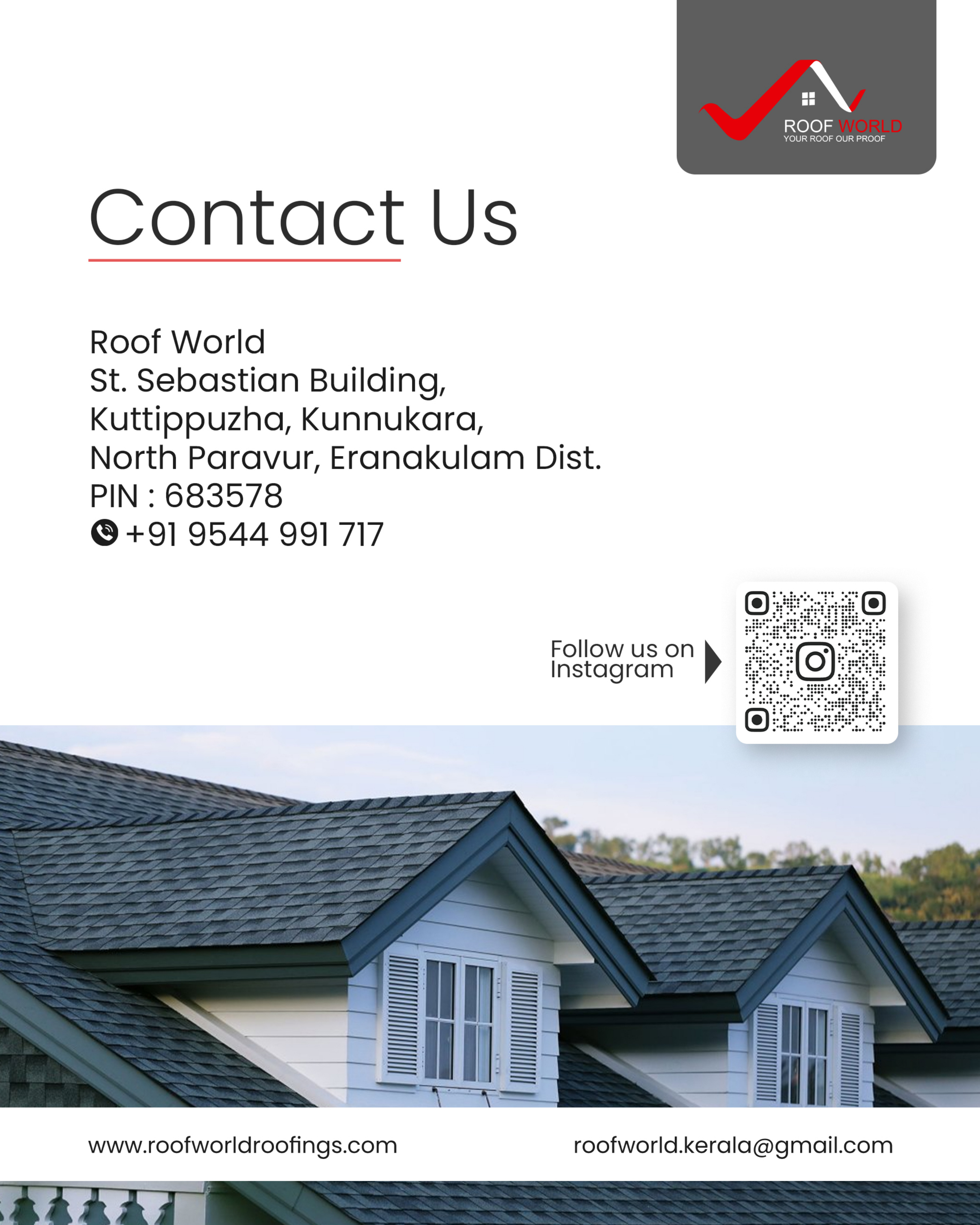 Roof World contact